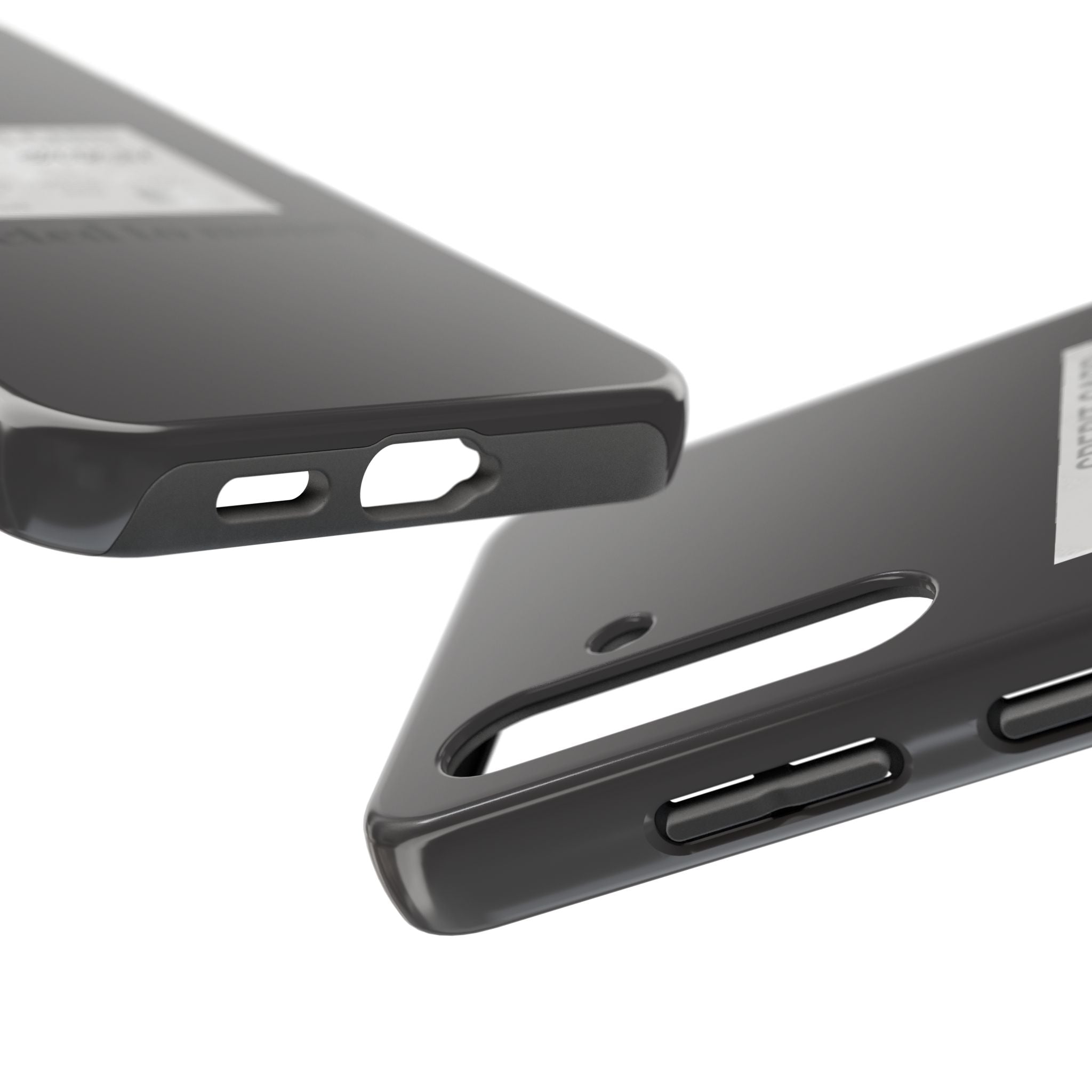 Addicted Credit Card Graphic Tough Phone Case — Minimal White Protective Cover