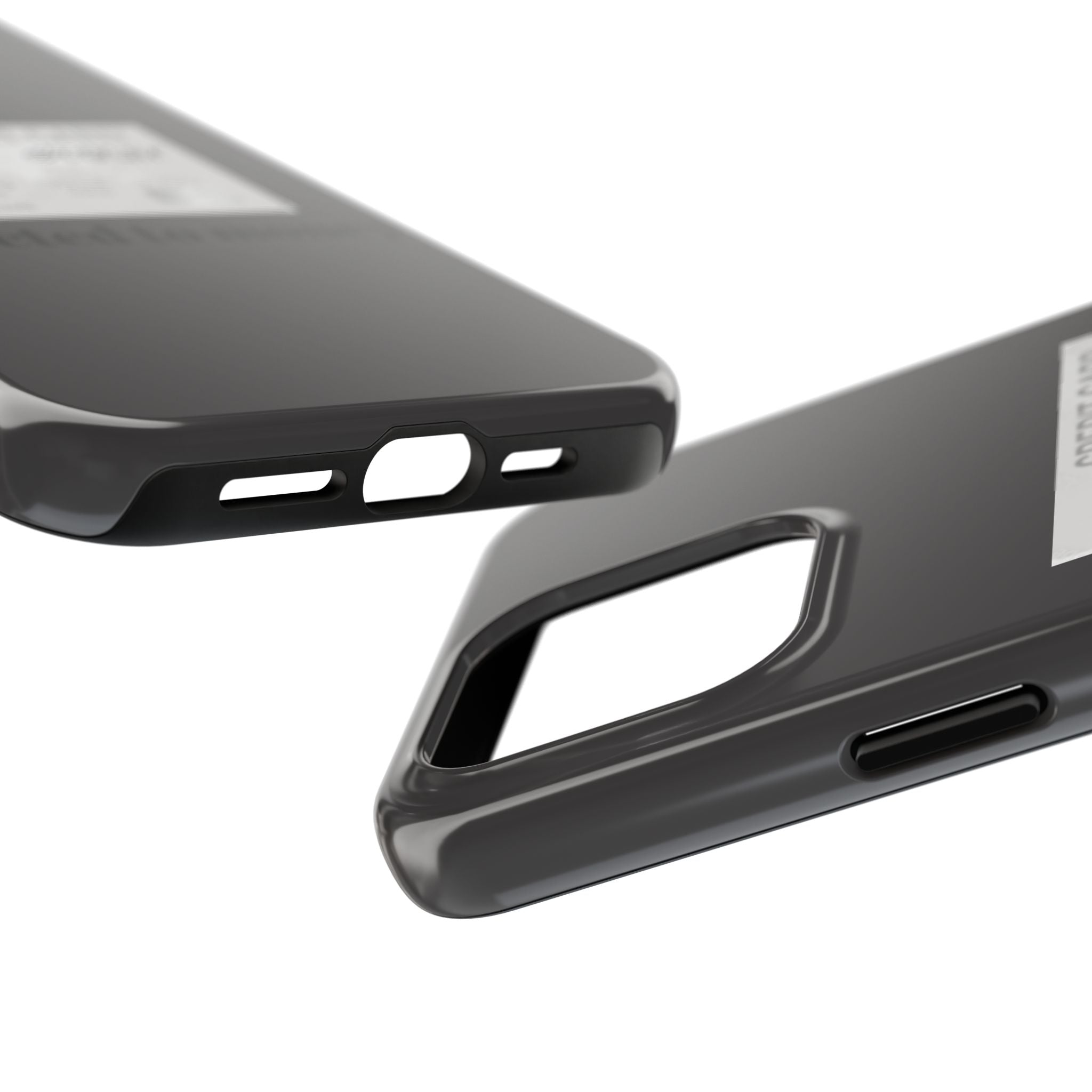 Addicted Credit Card Graphic Tough Phone Case — Minimal White Protective Cover